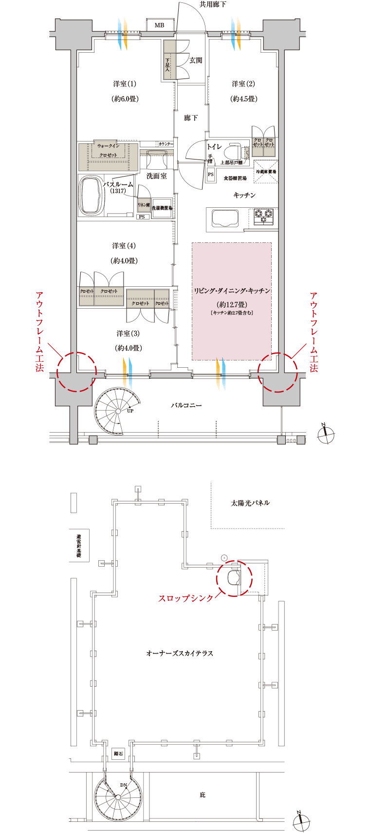 Bs-type 間取り図
