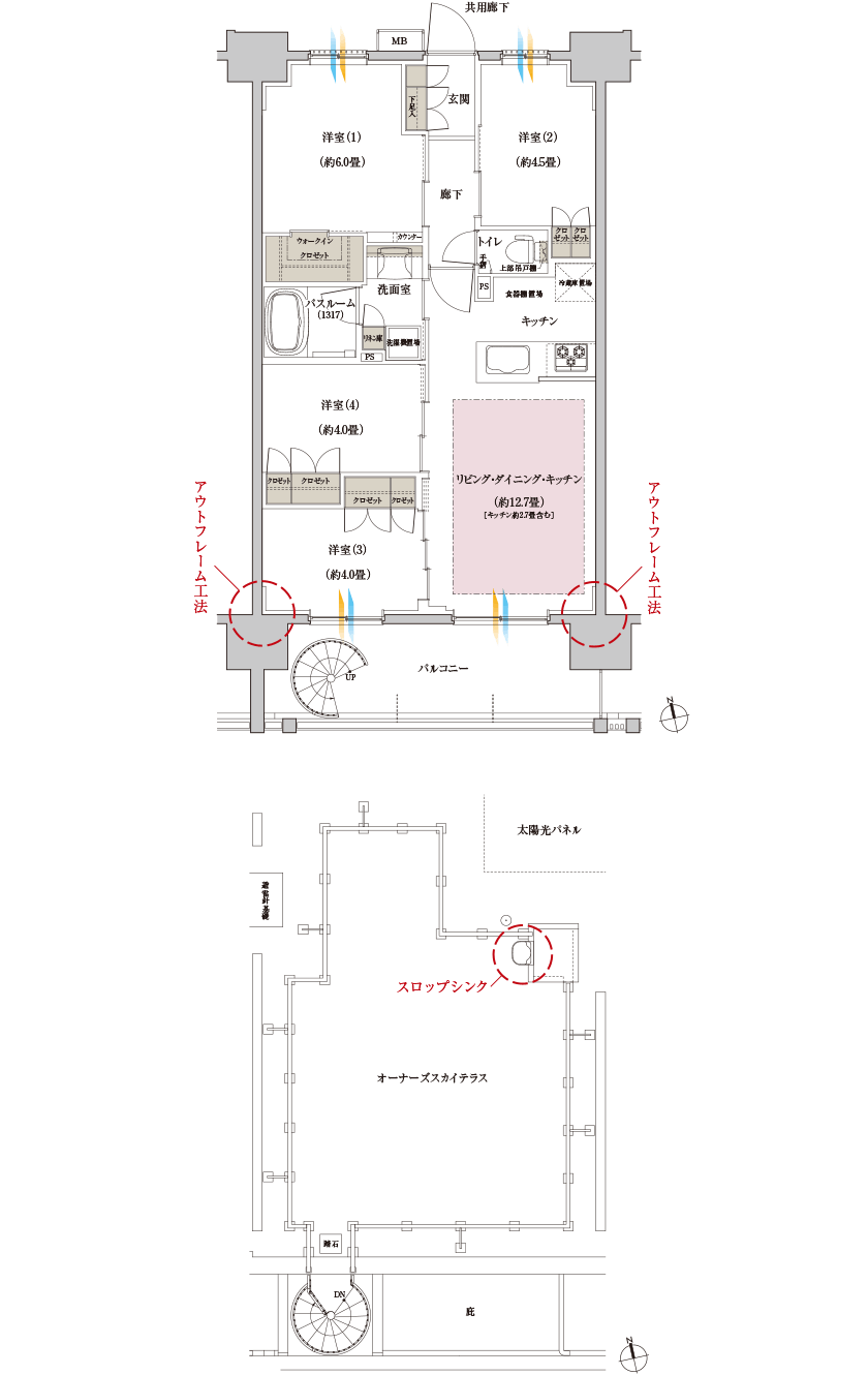 Bs-type 間取り図