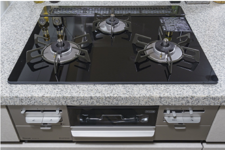 ガラストップコンロ