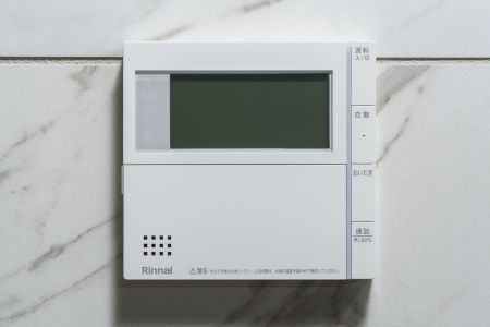 インターホン付き給湯器リモコン
