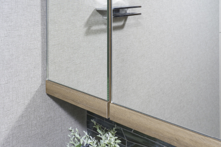 フレーム付きミラー（防湿鏡）