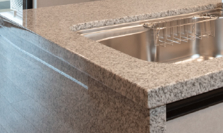 御影石キッチンカウンター