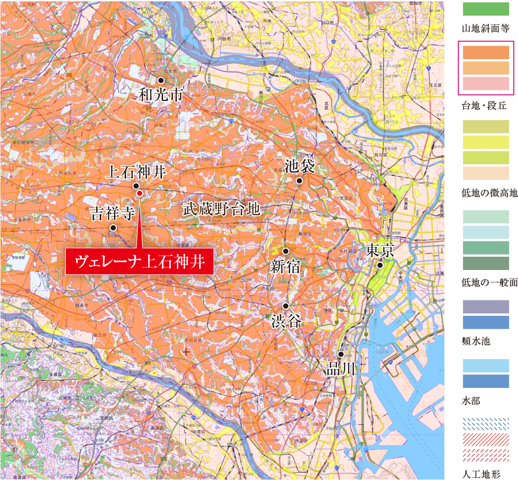 東京23区「いい地盤ランキング」