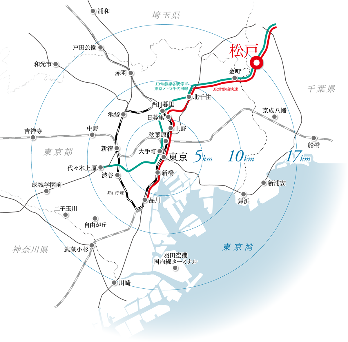 立地概念図