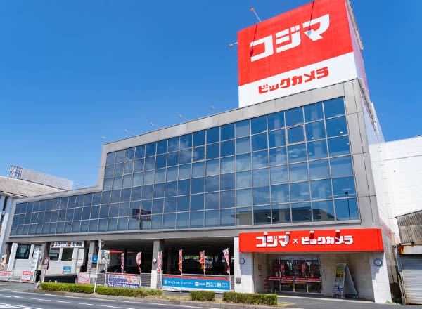 コジマ×ビックカメラ松戸店（徒歩16分／約1,210m）