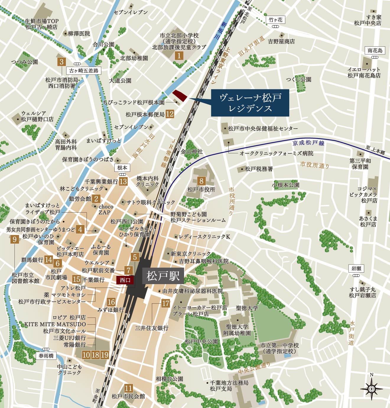公共・金融・文化 MAP