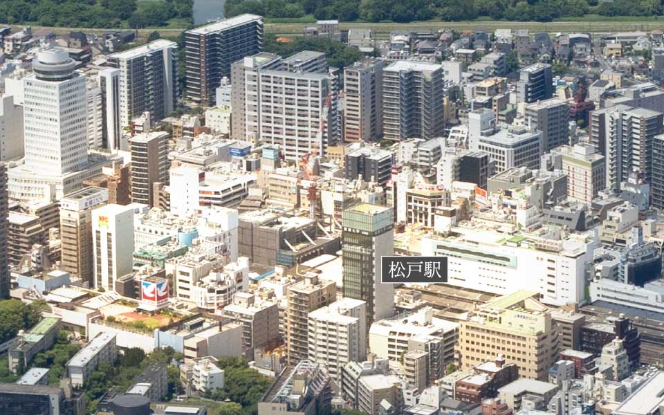 現地周辺の航空写真（2025年5月撮影）