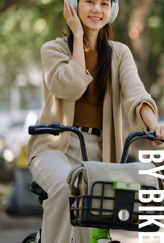 BY BIKE
