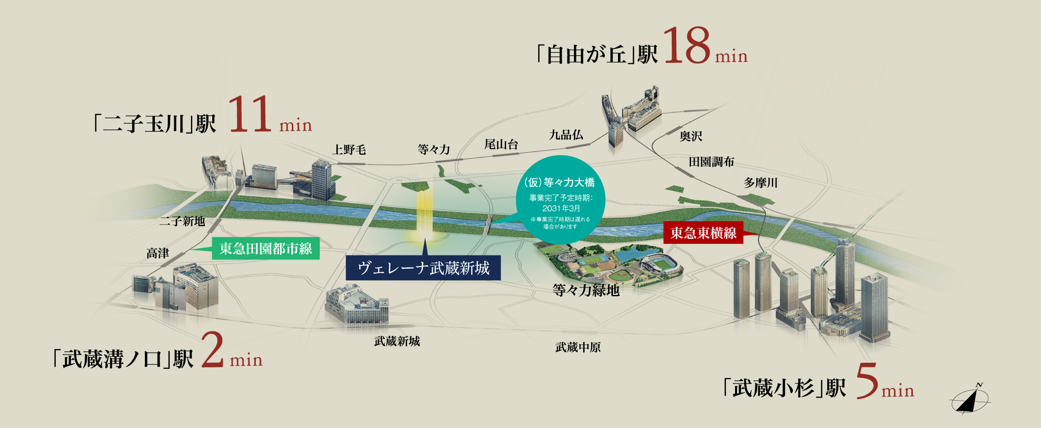 周辺エリア概念図
