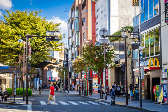 新城南口商店街