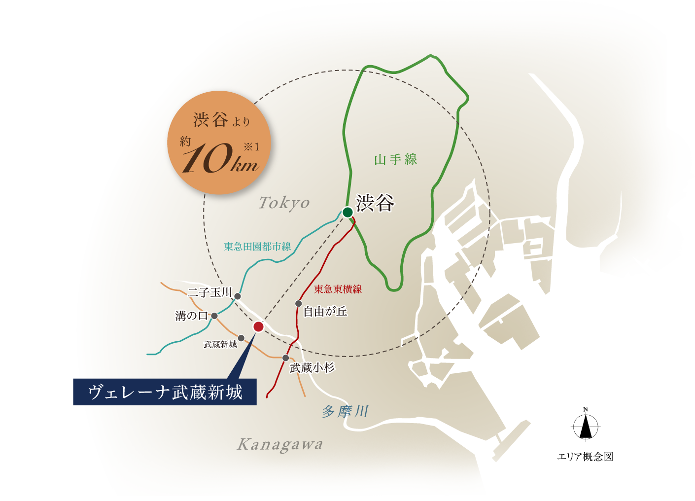 エリア概念図