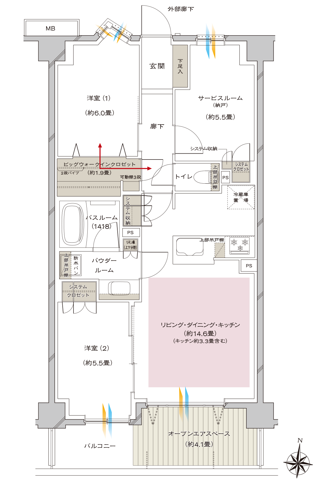 間取図