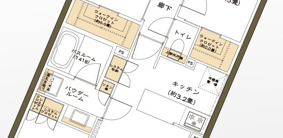 Fタイプ間取図