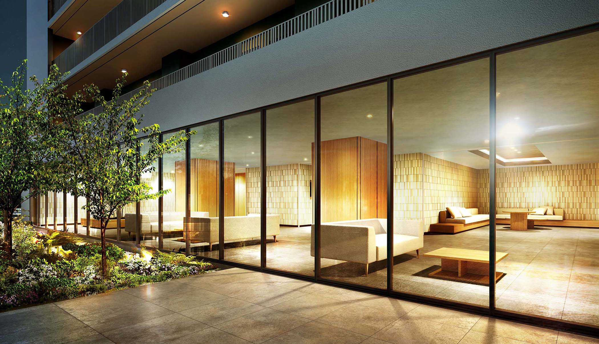 ラウンジ完成予想CG