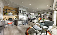 Living Dining Kitchen