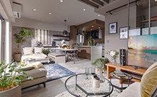 Living Dining Kitchen