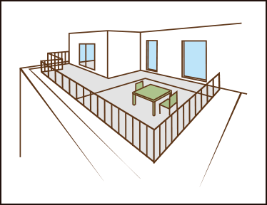 ルーフバルコニー