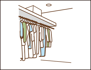 ウォークインクロゼット