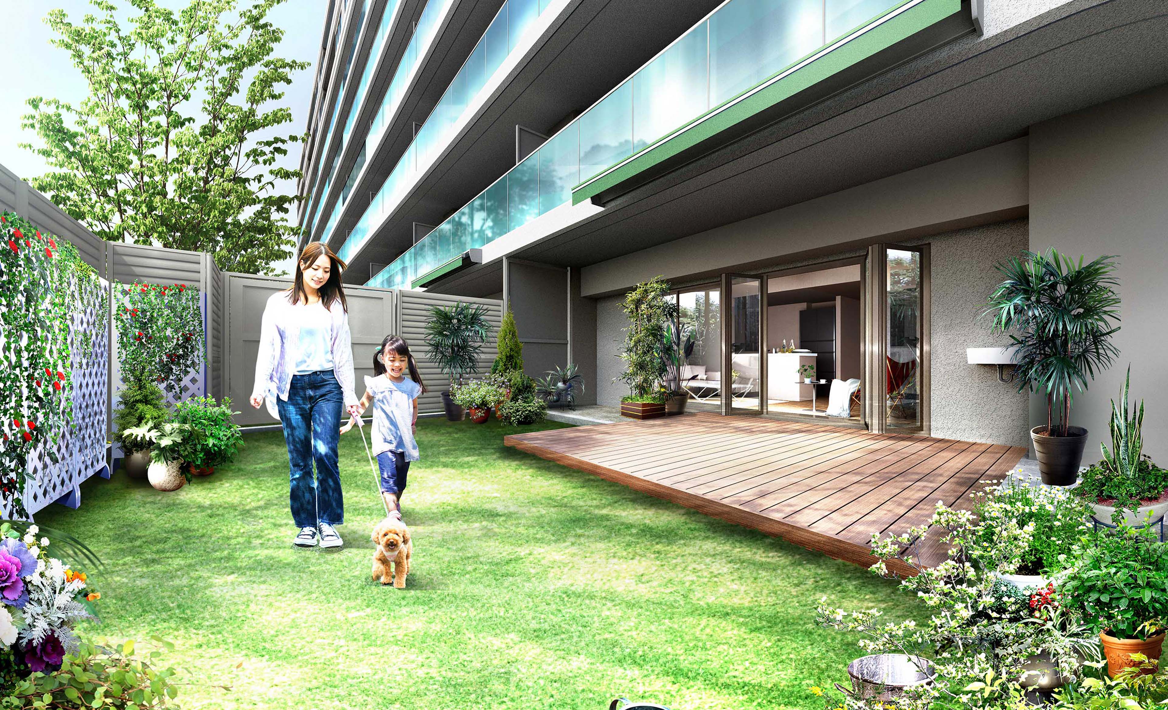 オープンエアリビング完成予想CG