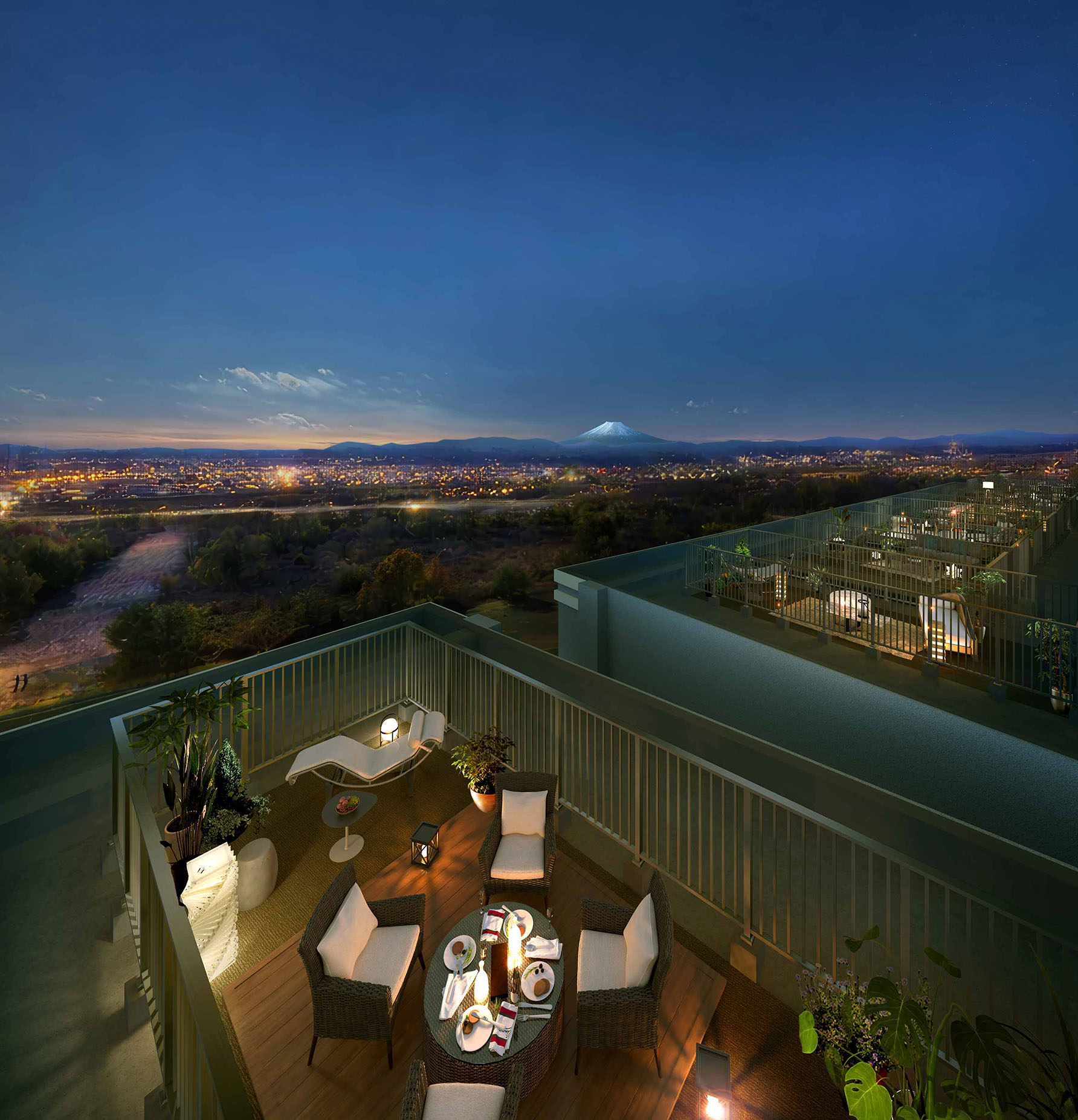 スカイビューテラス完成予想CG