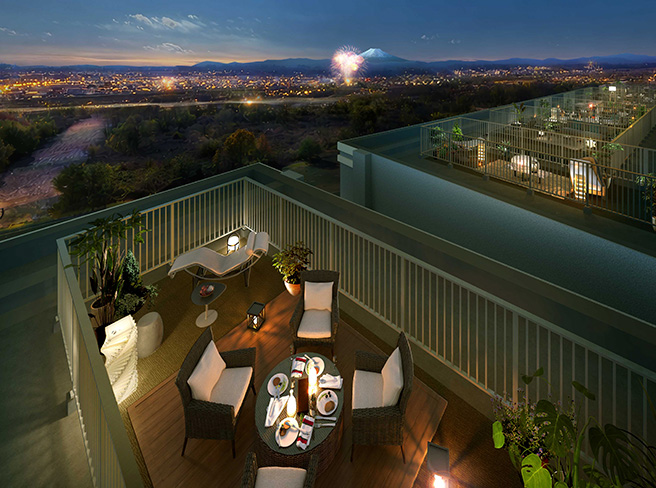 スカイビューテラス完成予想CG