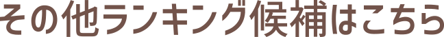 その他ランキングはこちら