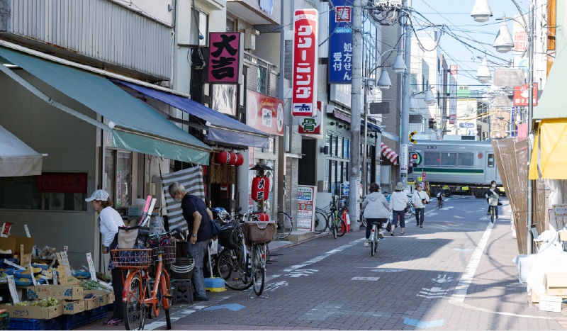 久が原駅前通り末広商店会（徒歩3分/約200m）