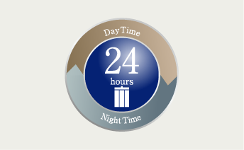 24時間ゴミ出し可能