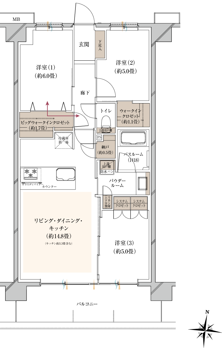 cタイプ図面
