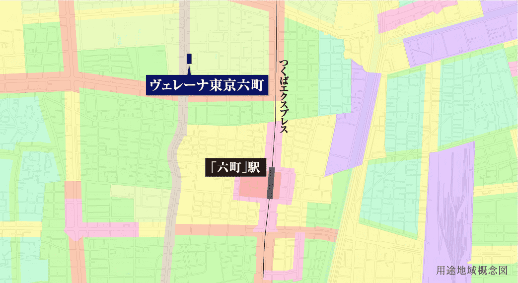 用途地域概念図