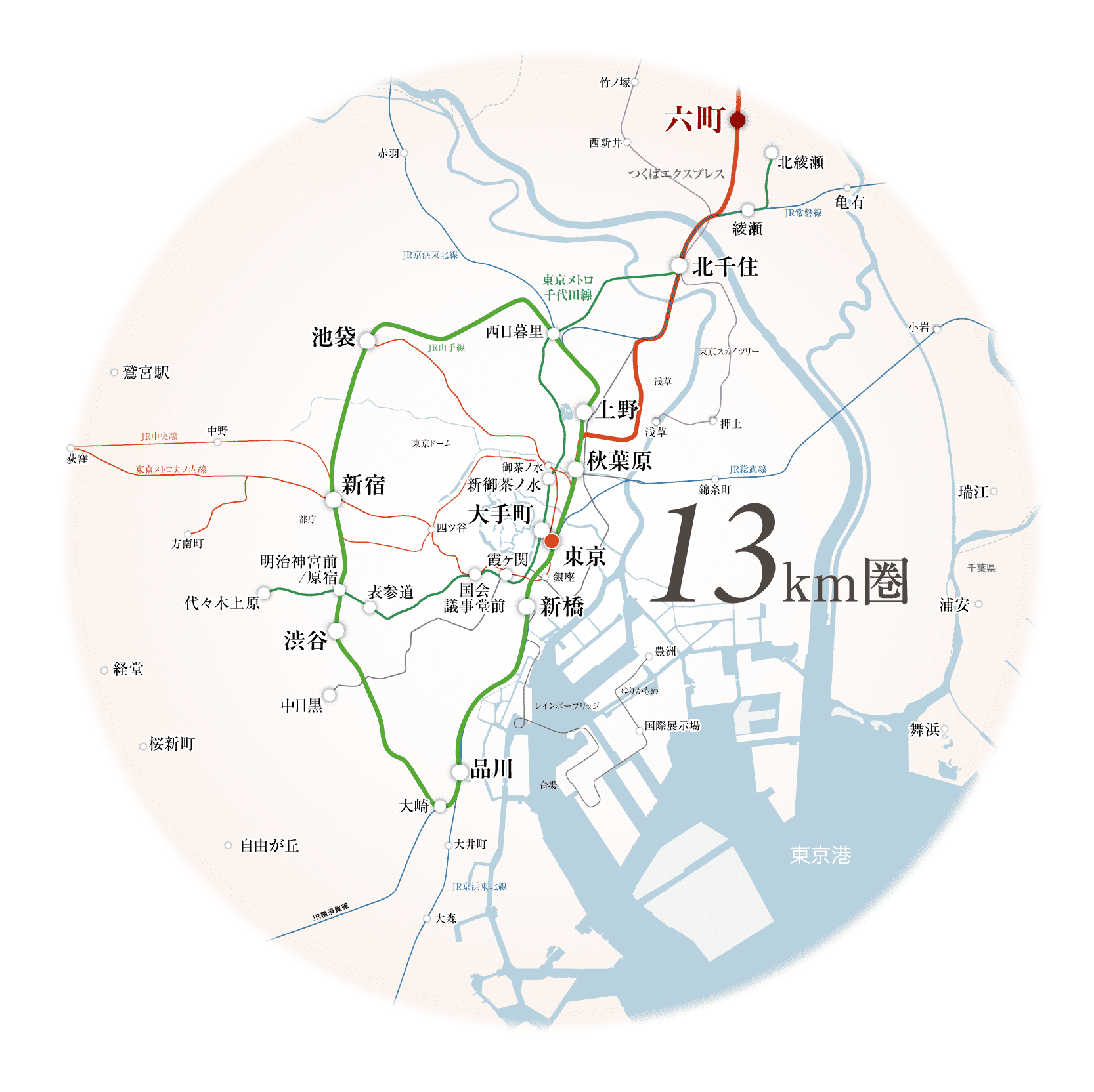 立地概念図