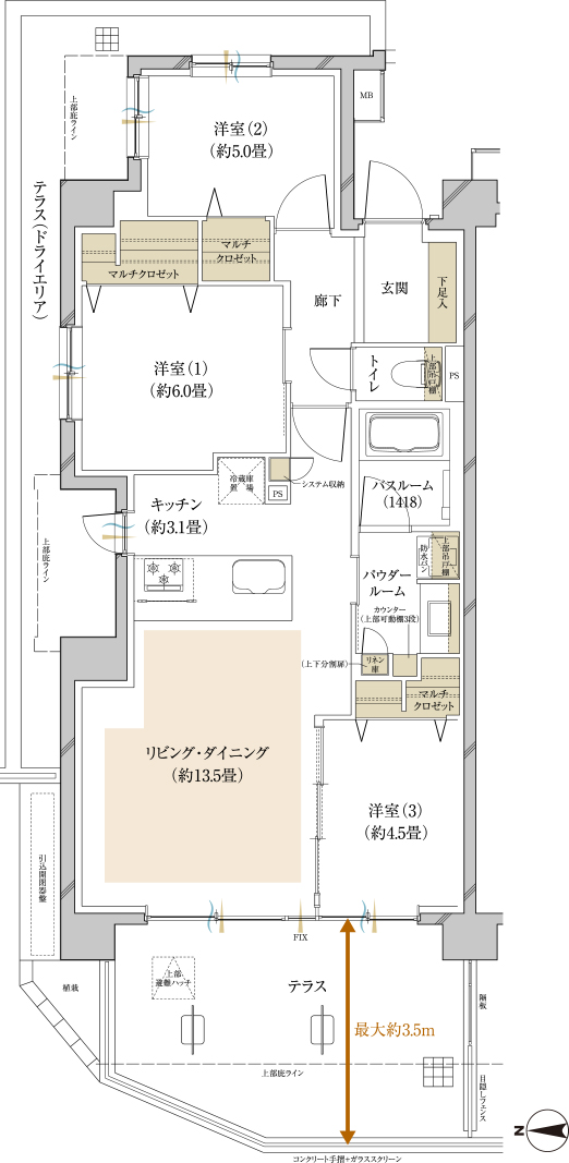 At type 間取り図