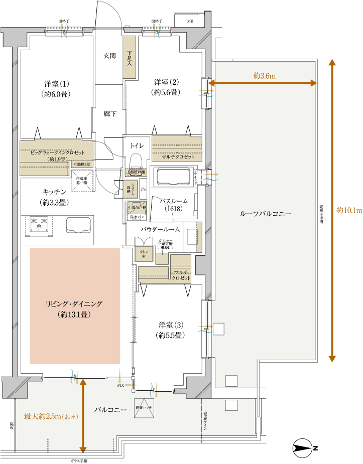 Ur type 間取り図