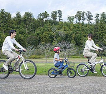 屋内自転車置き場を設置