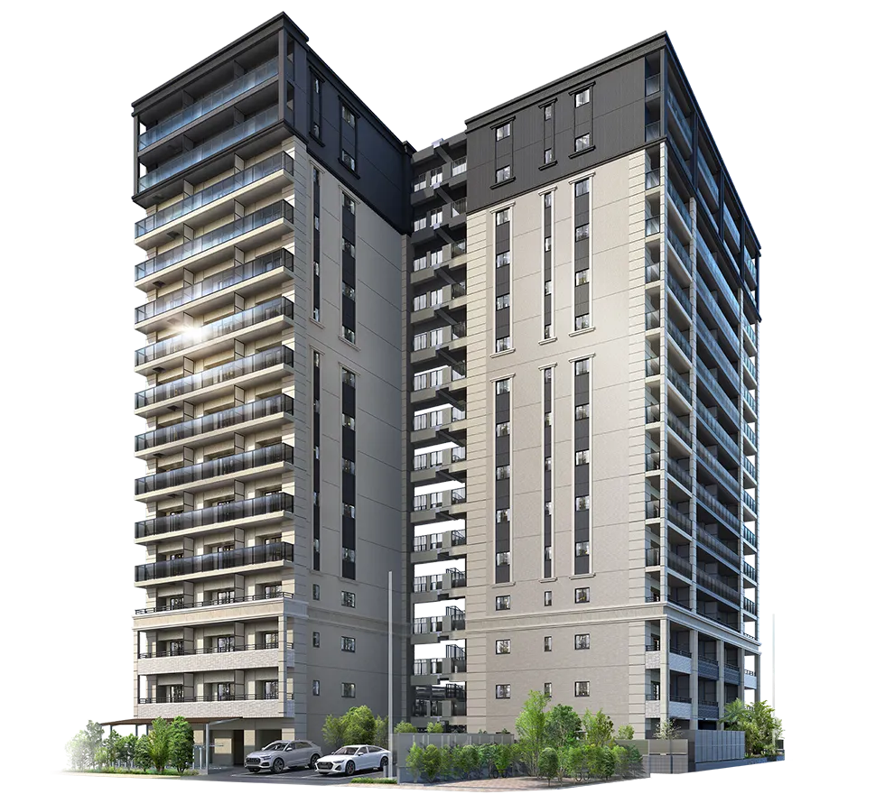 南東外観完成予想CG