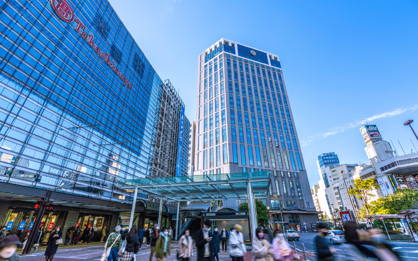 「横　浜」駅直通12分（7分）