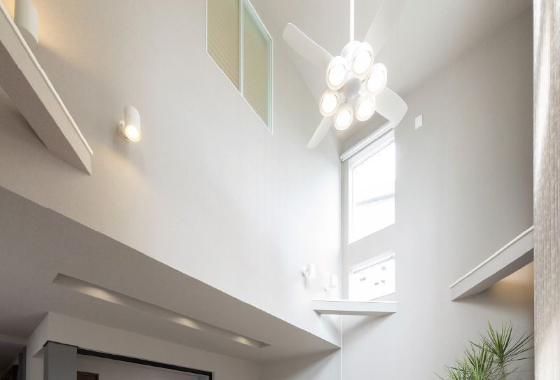 ヴェレーナガーデン浜田山（分譲済）／リビング・ダイニング吹抜