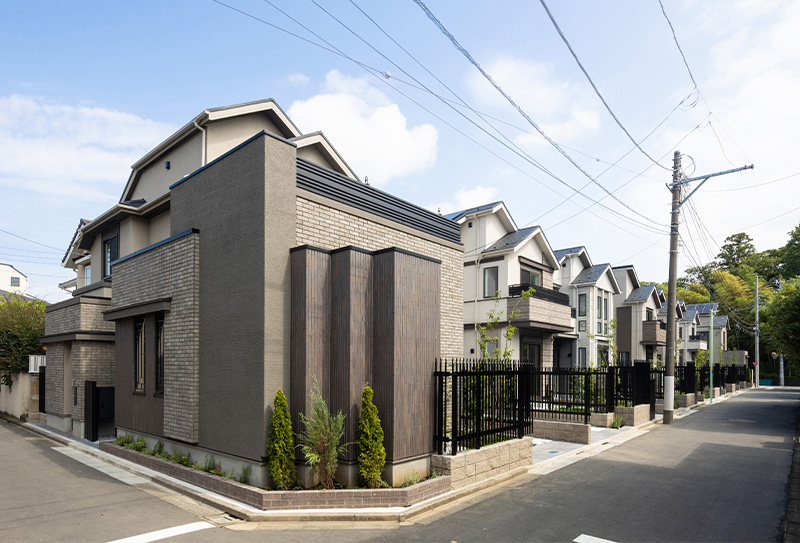 ヴェレーナガーデン浜田山（分譲済）／外観竣工写真