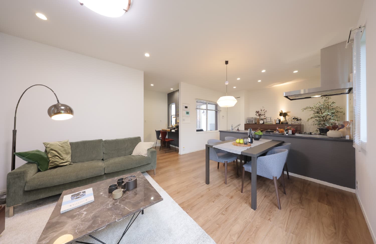 LIVING DINING KITCHEN