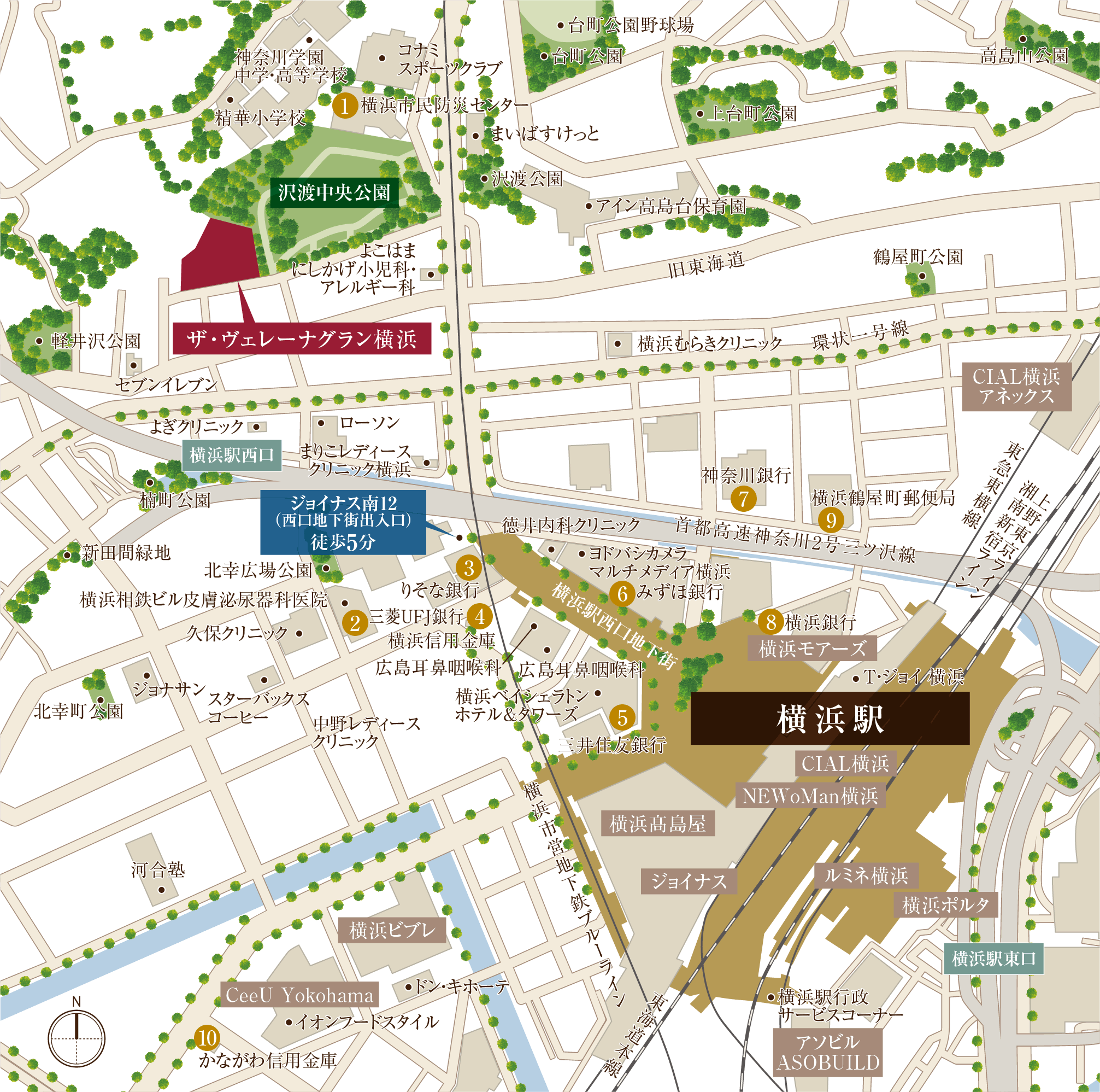 公共・文化施設 MAP