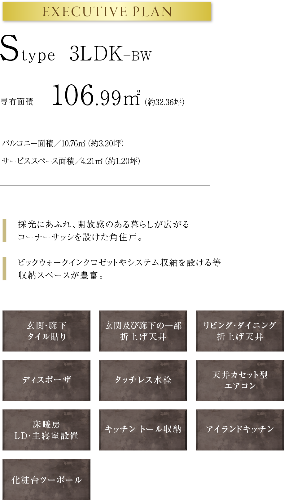 S type プラン概要