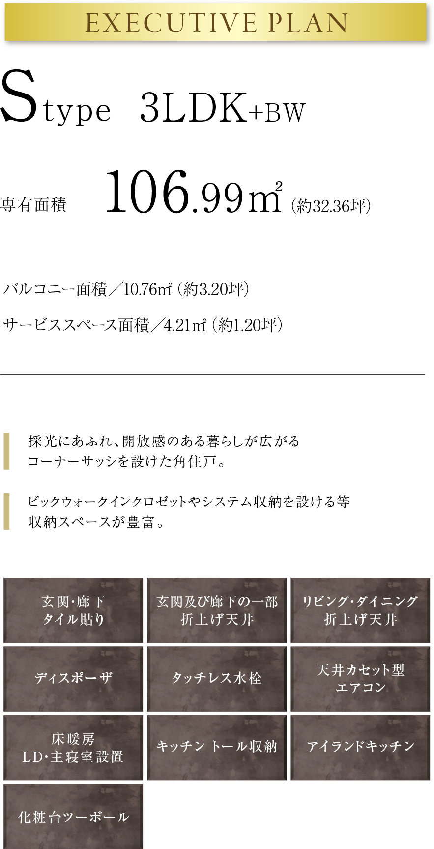 S type プラン概要